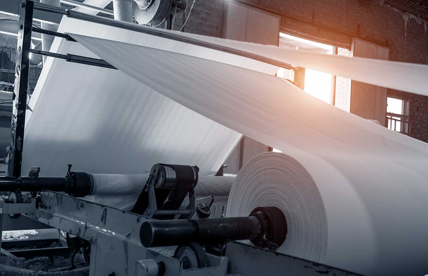 Chewning and Wilmer | Domtar Fluff Paper Machine